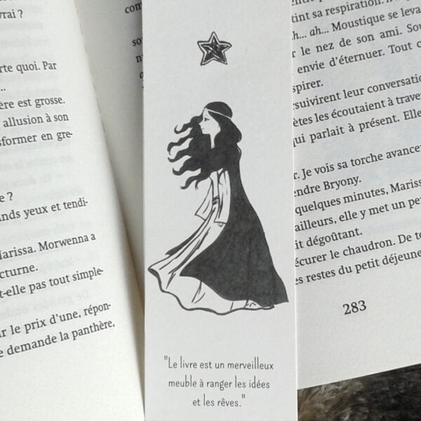 La Princesse, marque-page illustré Lysiane Binet
