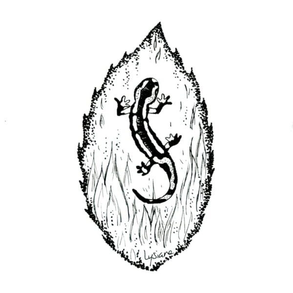 Inktober 2023 - Fire, Lysiane Binet