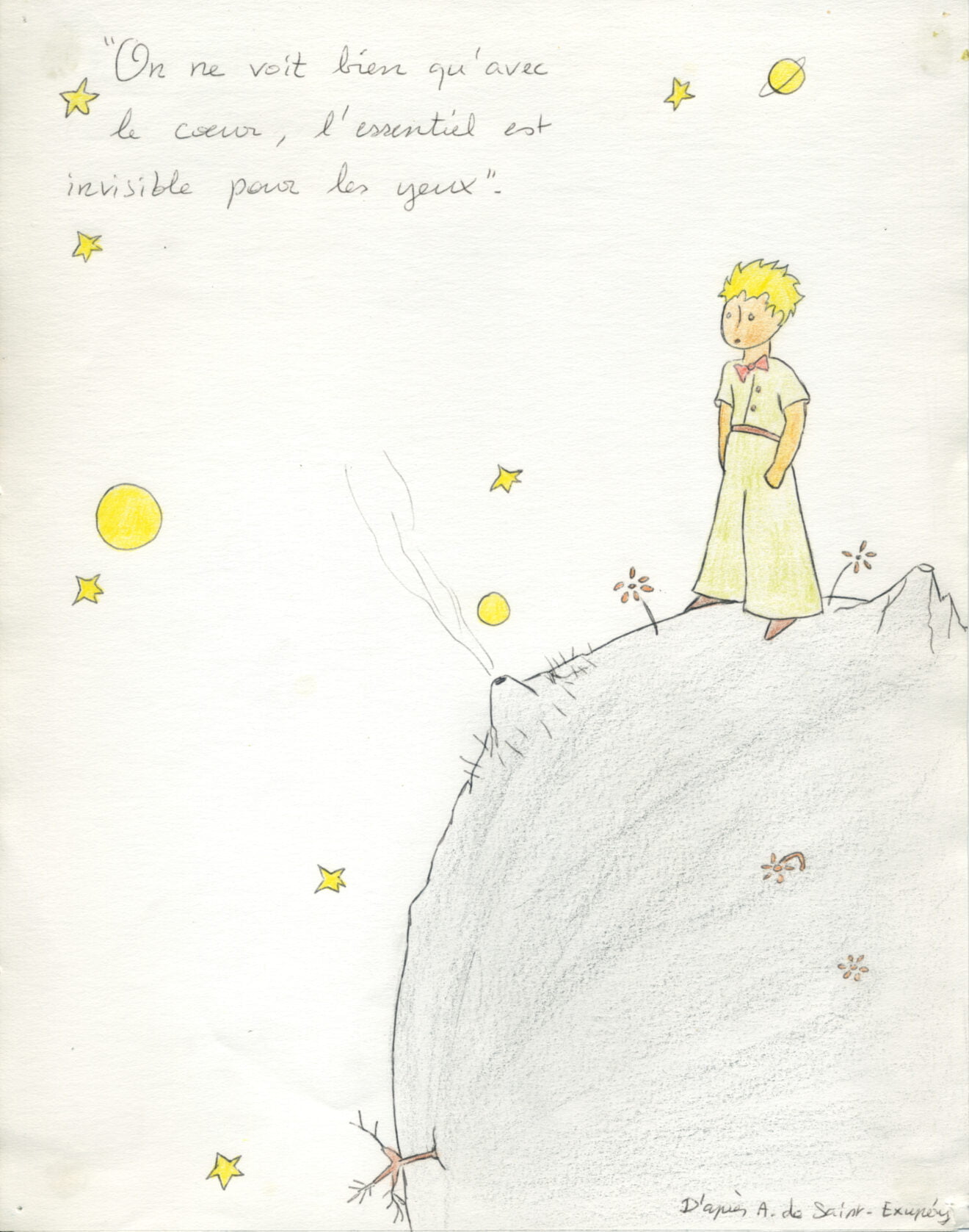Le Petit Prince, poésie et philosophie Les dessins de la lutine — free download