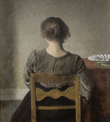 Hvile [Repos], Vilhelm Hammershoi