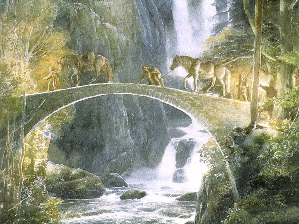 Illustration monde féérique Alan Lee