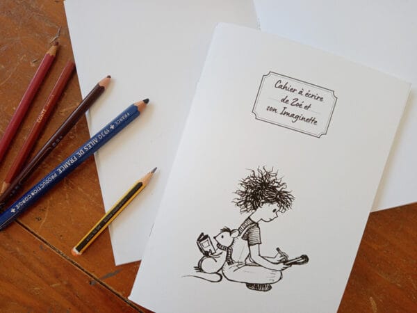 Cahier à écrire de Zoé, pour vos idées créatives
