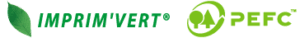 Labels papier certifié Imprim'Vert et PEFC