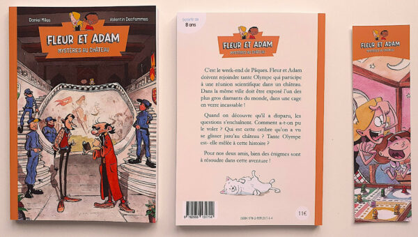 Les aventures de Fleur et Adam - Mystères au château, par Daniel Miles et Valentin Desfemmes