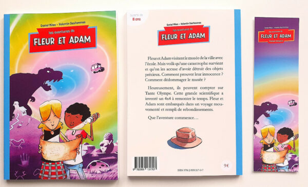 Les aventures de Fleur et Adam - Voyage temporel, par Daniel Miles et Valentin Desfemmes