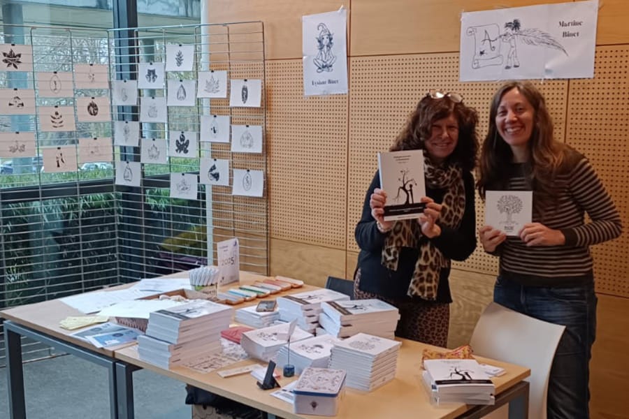 Salon du livre étudiant à Limoges, février 2025