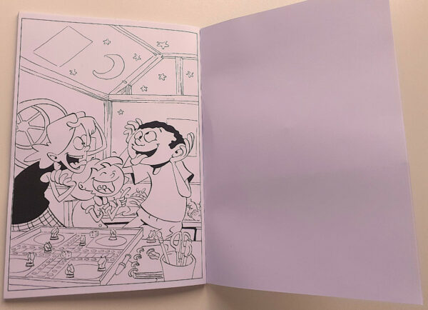 Carnet d'écriture et de dessin Fleur et Adam