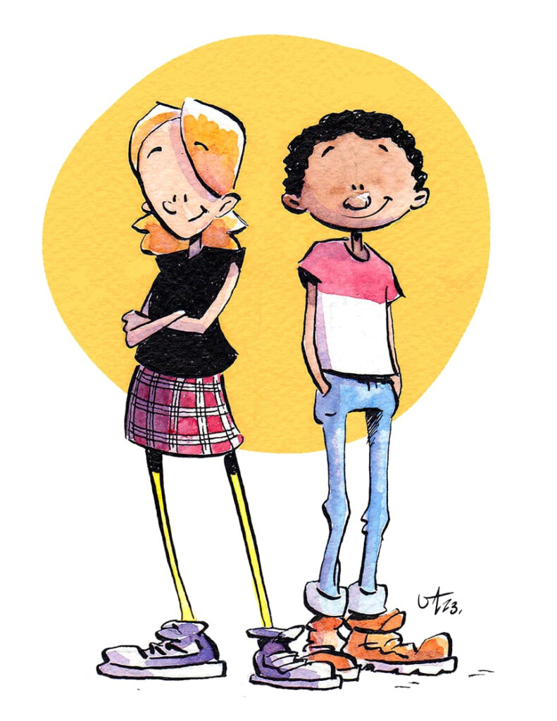 Les Aventures de Fleur et Adam, par Daniel Miles et Valentin Desfemmes
