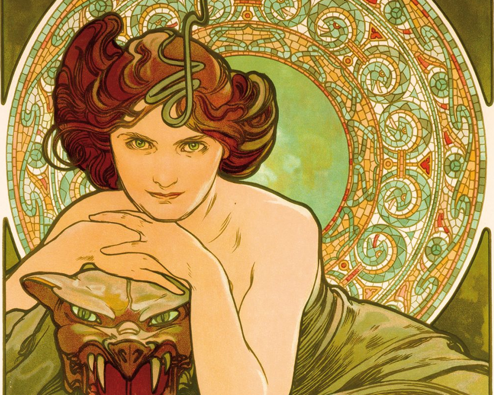 L'Emeraude, Alfons Mucha