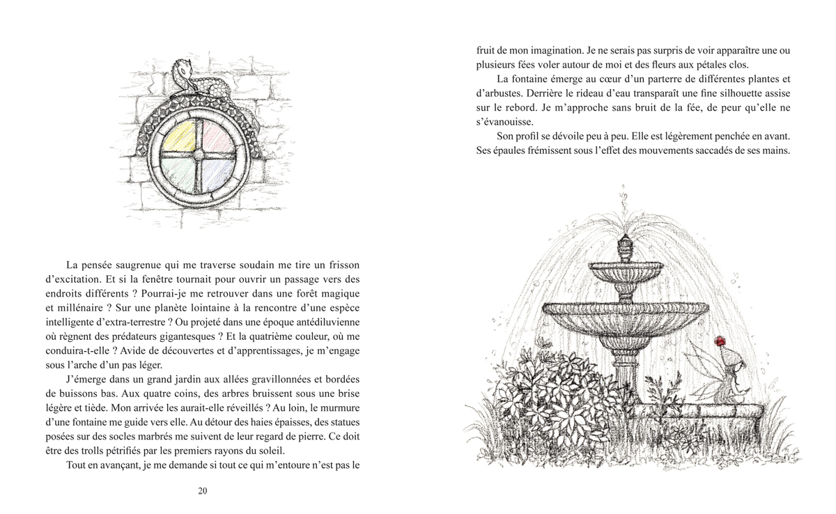 Extrait - Le Pays du Dragon et autres contes, par Daniel Miles et Lysiane Binet