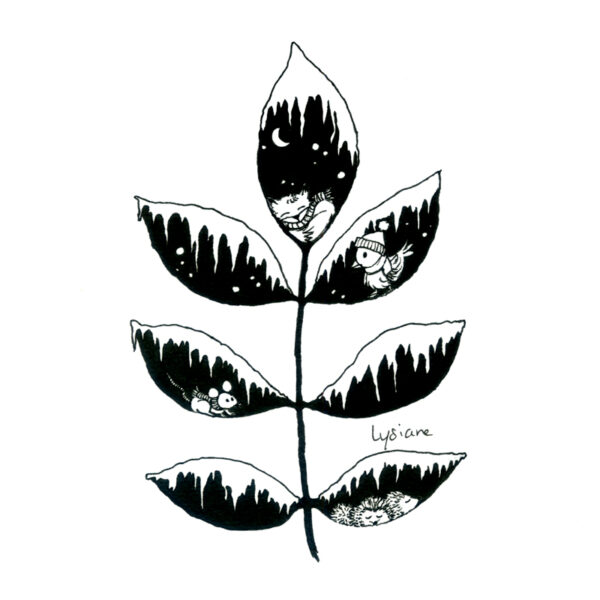 Inktober 2023 - Frost, Lysiane Binet