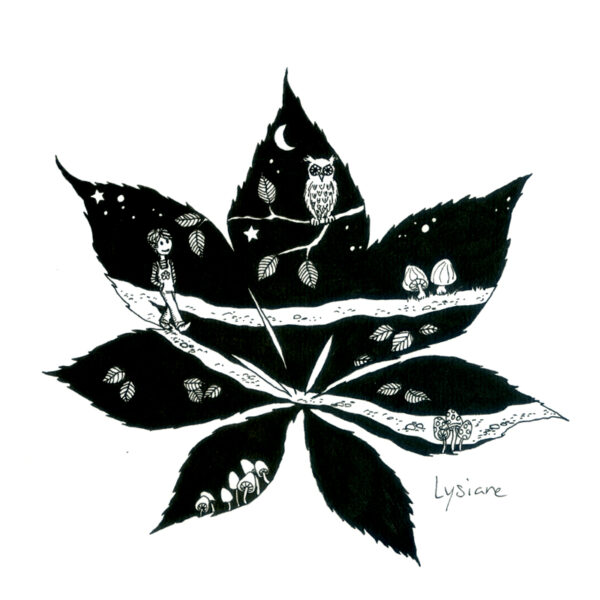 Inktober 2023 - Path, Lysiane Binet