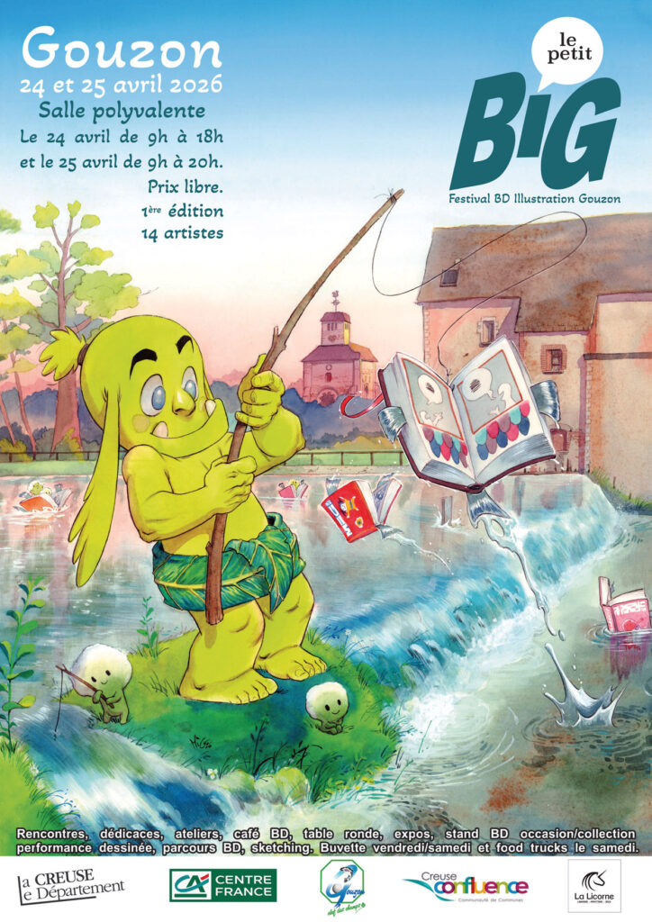 Le Petit Big, festival BD à Gouzon en Creuse !