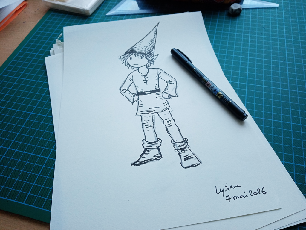 Lutin pour la journée finale du prix Les Imaginaires