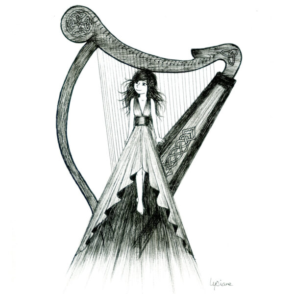 Féerie musicale, dessin original Lysiane Binet