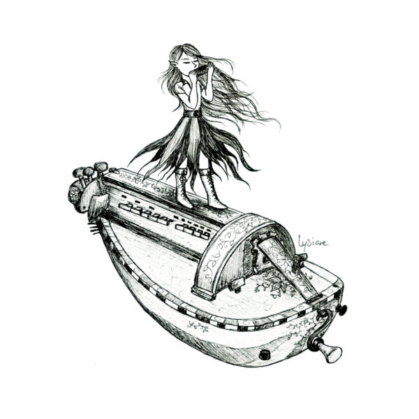 Harmonies, dessin original Lysiane Binet