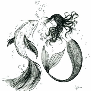 Oxygène, dessin noir et blanc Lysiane Binet