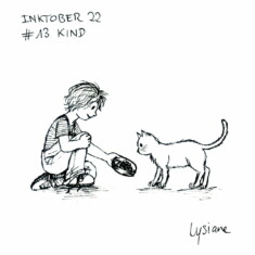 Jour 13 : Gentil Inktober 2022 - Kind, Lysiane Binet