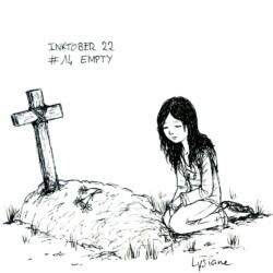 Inktober 2022 - Empty, Lysiane Binet