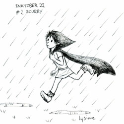 Inktober 2022 - Scurry, Lysiane Binet