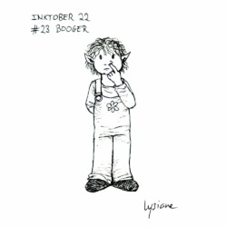 Inktober 2022 - Bogger, Lysiane Binet