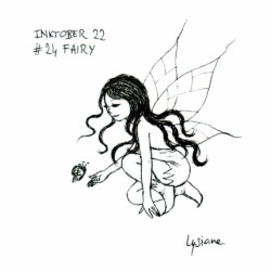Inktober 2022 - Fairy, Lysiane Binet