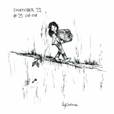 Jour 29 : Oups, oh-oh Inktober 2022 - Uh-oh, Lysiane Binet