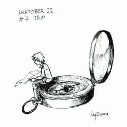 Inktober 2022 - Trip, Lysiane Binet