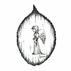 Inktober 2023 - Angel, Lysiane Binet