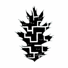 Jour 25 : Dangereux, sur feuille de chêne rouge d'Amérique Inktober 2023 - Dangerous, Lysiane Binet