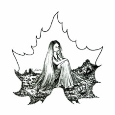 Jour 6 : Doré, sur feuille de platane Inktober 2023 - Golden, Lysiane Binet