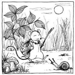 Inktober 2024 - Hike, Lysiane Binet