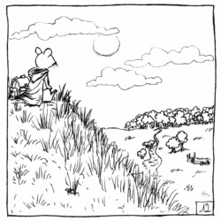 Inktober 2024 - Remote, Lysiane Binet