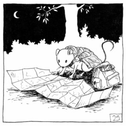 Inktober 2024 - Navigator, Lysiane Binet