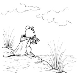 Inktober 2025 Jour 6 : Trouer